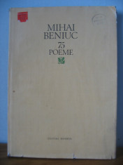 Mihai Beniuc - 75 poeme foto