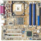 Placa de Baza Asus P4P800-MX DEFECTA (Functioneaza numai cu placa video dedicata)