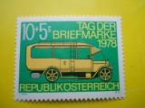 HOPCT Austria-Ziua Marcii Postale-1978-1 val-mnh-nr. 180, Nestampilat