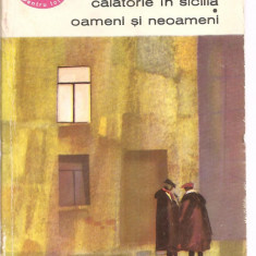 (C3419) CALATORIE IN SICILIA. OAMENI SI NEOAMENI DE ELIO VITTORINI, EDITURA PT. LITERATURA, 1968, TRAD. DE ELENA MURGU, PREFATA DE CONSTANTIN IONCICA