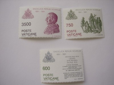 Vatican 1991 mi 1035-1037 foto
