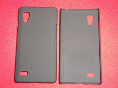 Husa / Carcasa tip HardCase pentru LG Optimus L9 P760 (culoare neagra) foto