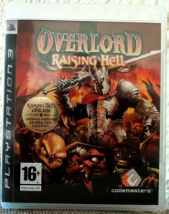 Joc Overlord Raising Hell, PS3, original, alte sute de jocuri! foto