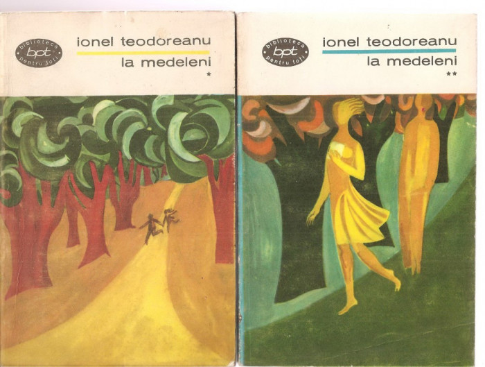 (C3424) LA MEDELENI DE IONEL TEODOREANU, EDITURA PENTRU LITERATURA, 1967, EDITIE INGRIJITA SI PREFATATA DE NICOLAE CIOBANU