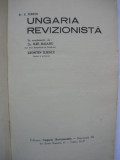 Dr. S. Fenyes - Ungaria revizionista - 1936