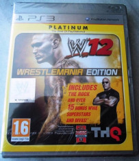 Joc WWE 12, Wrestlemania Edition, PS3, original si sigilat, 39.99 lei! foto