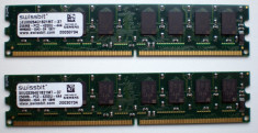 KIt Dual Channel 512mb DDR2 PC2-4200 Swissbit testat |1+2| foto