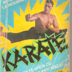 (C3435) KARATE SAU CUM SA TE APERI CU SUCCES DACA ESTI ATACAT DE AUGUSTE BASILE, EDITURA UNIVERSUL&amp;CALISTRAT HOGAS, TRAD. DE DUMITRU NICU, 1991