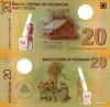 Nicaragua 20 cordobas 2009 polymer UNC