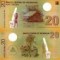 Nicaragua 20 cordobas 2009 polymer UNC