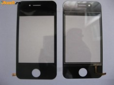 Vand Geam Display Carcasa Digitizer Touch Screen TouchScreen Apple iPhone 2G / 3G / 3GS REPLICA CHINEZESC Dual Sim Nou Negru Black i68, i68+, i9, i9++ foto