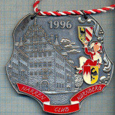 C563 Medalie -Narren Club Nurnberg- Germania -formatii de muzica si majorete -starea care se vede