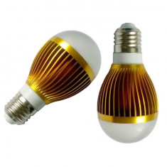 Bec LED 5w echivalent 50w. Economic. E27. Soclu bec normal. foto