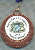 C547 Medalie -Olimpiada berii -Bayern - Bayerische Olympiade Buchberstuberl 2012 -Germania -interesanta-starea care se vede