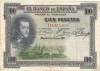 Spania 100 pesetas 1925 - circulata