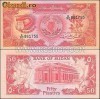 Sudan 50 piastres 1987 UNC