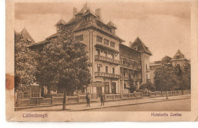 CPI (B2354) CALIMANESTI. HOTELURILE JANTEA, NECIRCULATA foto