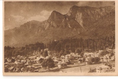 CPI (B2342) BUSTENI. VEDERE GENERALA, CIRCULATA, 3.9.57, RPR, STAMPILE, TIMBRU foto