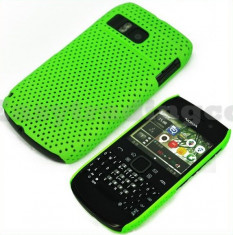 Husa mesh verde Nokia E6 + folie protectie ecran + expediere gratuita foto