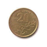 G1. GRECIA 20 DRACHMES DRAHME 1992, 7 g, 24.5 mm, Dionysios Solomos **, Europa