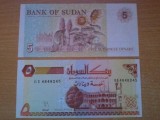 Sudan 5 pounds UNC - singurul exemplar existent pe okazii.ro, Africa