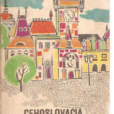 (C3456) CEHOSLOVACIA GHID TURISTIC DE J. CHYSKY, SKALNIK SI V. ADAMEC, EDITURA UNIUNII DE CULTURA FIZICA SI SPORT, 1967