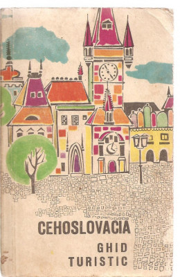 (C3456) CEHOSLOVACIA GHID TURISTIC DE J. CHYSKY, SKALNIK SI V. ADAMEC, EDITURA UNIUNII DE CULTURA FIZICA SI SPORT, 1967 foto