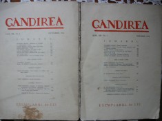 Gandirea - Anul XIII - 3 numere ( No. 6, 7, 8 - 1934 ) foto