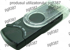 Cititor de carduri SD, MiniSD, MMC, MicroSD-114042 foto