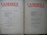 Gandirea - Anul XX - 4 numere ( No. 3-4, 5, 9, 10 - 1941 )