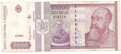 bancnota-10000 lei 1994 foto