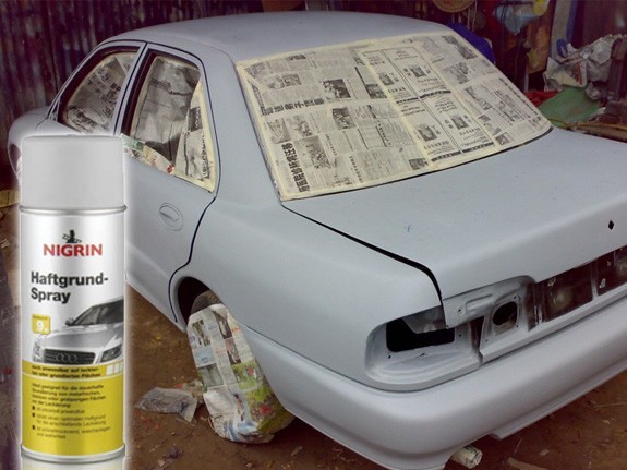 Spray Grund Aderent Primer auto Metal Lemn Caroserie si uz casnic foto mare Spray Grund Aderent Primer auto Metal Lemn Caroserie si uz casnic foto mare