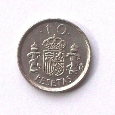 G1. SPANIA 10 PESETAS 1992 ** foto