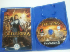 joc ps2 original lord of the ring return of the king foto