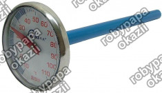 Termometru alimentar analogic , termometru pentru cuptor cu tija, termometru de bucatarie 05125 foto