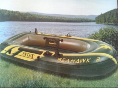 BARCA GONFLABILA SEAHAWK II / 2 persoane INTEX foto