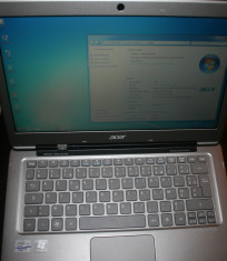 Laptop Acer Aspire Ultrabook S3 951-2634G52iss Nou, impecabil 100% functional ! foto