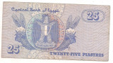 bancnota-EGIPT-25 PIASTRES