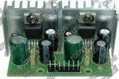 amplificator final stereo 2x5W / 4 ohmi cu TDA 2003 T0131 foto
