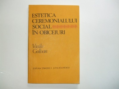 V. Golban Estetica ceremonialului social in obiceiuri 1983 008 foto