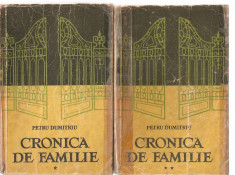 (C3574) CRONICA DE FAMILIE DE PETRU DUMITRIU, VOL. 1,2,3, EDITURA E.S.P.L.A., 1958 foto