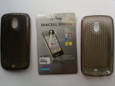 HUSA Galaxy Nexus I9250 DIN SILICON MODEL TPU un material care nu prinde praf nu se poate spala culoare neagra deschis +FOLIE CADOU+ LIVRARE GRATUITA foto