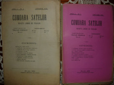Comoara satelor ( revista lunara de folklor ) - 35 de numere ( 1923 - 1927 ) foto