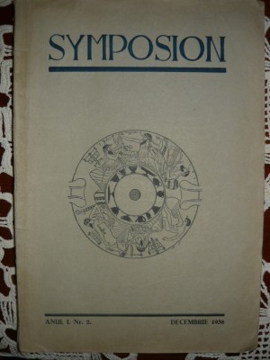 Symposion - Anul I, Nr. 2 ( decembrie 1938 ) foto