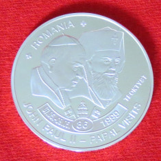 * Moneda 2009 JOHN PAUL II PAPAL - ROMANIA TEOKTYST - tiraj 1000 buc.