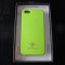 Husa verde silicon rigid iphone 5 + folie protectie ecran + expediere gratuita
