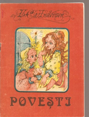 (C3594) POVESTI DE ANDERSEN, EDITURA &amp;quot; 24: ORE &amp;quot;, TRADUCERE DE DOINA MIHAELA SAVA, ILUSTRATIE SI COPERTA: MANUELA OBOROCEANU foto