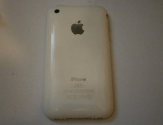 Capac baterie iPhone 3GS, 16 Gb, original, alb - 40 lei foto