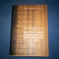 TIPURILE DE ACTIVITATE NERVOASA SUPERIOARA LA OM PAUL POPESCU NEVEANU