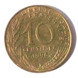 G1. FRANTA 10 CENTIMES 1996 **